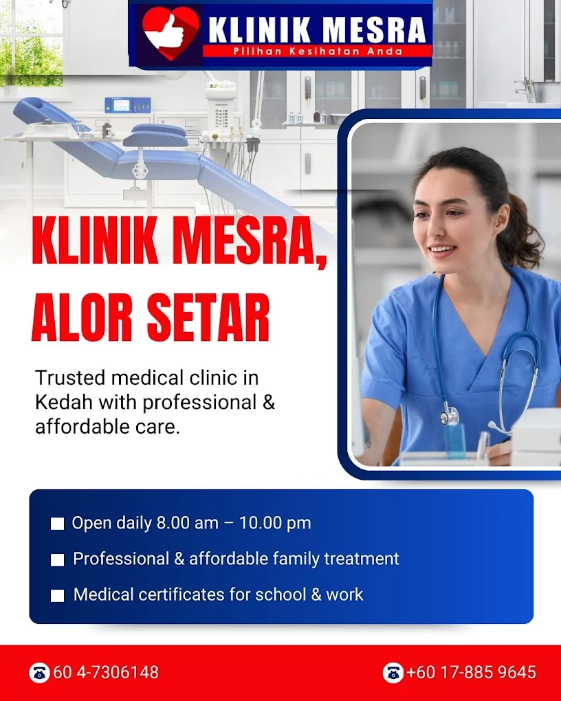 Klinik Mesra, Mergong — Your Trusted Family & Community Clinic